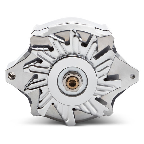 Proform 141-156 - Alternator Recessed Red Bowtie Emblem Polished