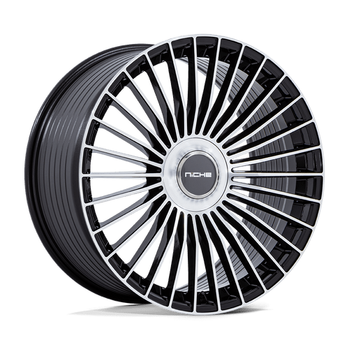 Niche NC282BD20050020 - Nc282 Serene 20X10.5 Gloss Black W/ Machined Face
