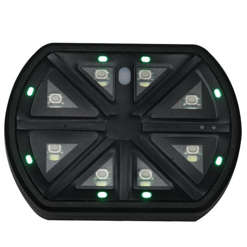 Race Sport RSW80A - 8 Gang DC12V 80-Amp Lightning Series Long Range Wireless Source Control Switch Power System  Lighting Race Sport RSW80A - 8 Gang DC12V 80-Amp Lightning Series Long Range Wireless Source Control Switch Power System  Lighting