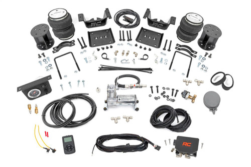 Rough Country 100054WC - Air Spring Kit w/compressor - Wireless Controller - 5 Inch Lift Kit - Chevy/GMC 1500 (07-18)
