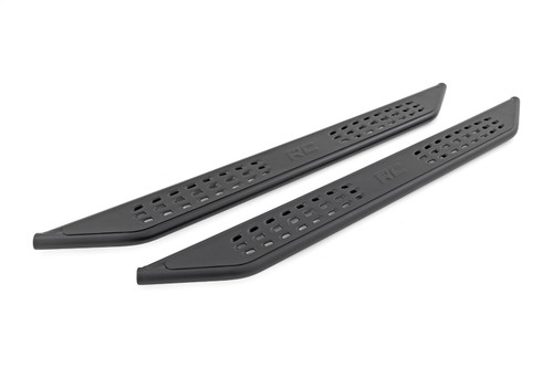 Rough Country 14008 - OV2 Running Boards - Side Step Bars - Crew Cab - Ram 1500 (19-25)/1500 TRX (21-24)