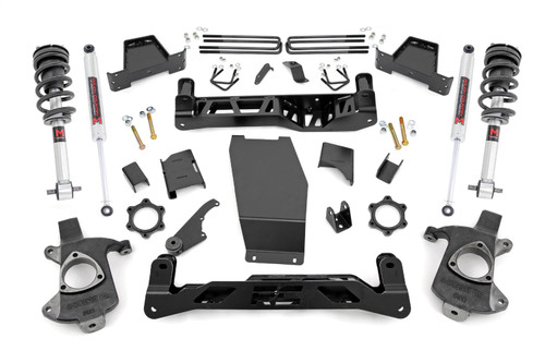 Rough Country 22740 - 6 Inch Lift Kit - Alu/Stamp Steel - M1 Struts/M1 - Chevy/GMC 1500 (14-18 & Classic)
