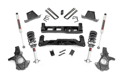 Rough Country 26340 - 7.5 Inch Lift Kit - M1 Struts/M1 - Chevy/GMC 1500 (07-13)