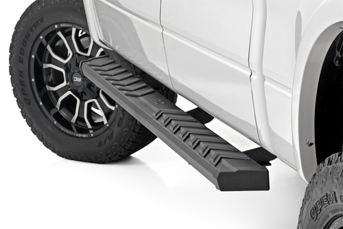 Rough Country 41012 - BA2 Running Board - Side Step Bars - Ford F-150 2WD/4WD (2009-2014)