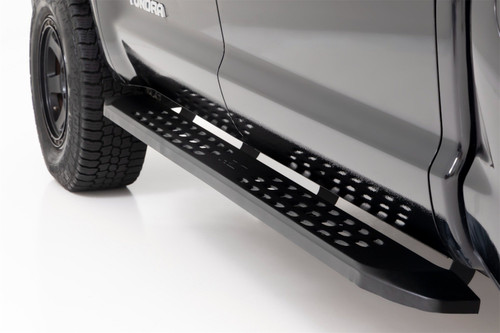 Rough Country 44006 - RPT2 Running Board - Crew Cab - Black - Toyota Tundra 2WD/4WD (2007-2021)