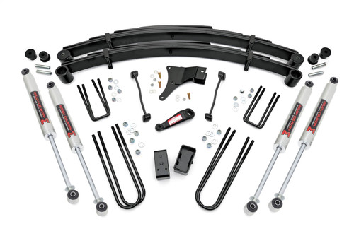 Rough Country 49440 - 4 Inch Lift Kit - Rear Blocks - M1 - Ford F-250/F-350 Super Duty 4WD (1999)