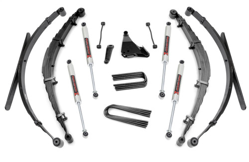 Rough Country 49240 - 6 Inch Lift Kit - Rear Springs - M1 - Ford F-250/F-350 Super Duty 4WD (1999)