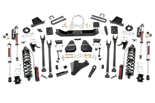 Rough Country 50857 - 6 Inch Lift Kit - Diesel - 4 Link - OVLD - C/O Vertex - Ford F-250/F-350 Super Duty (17-22)