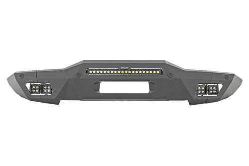 Rough Country 51074 - Front Bumper - Modular - Full Wings - DRL - Ford Bronco 4WD (2021-2024)