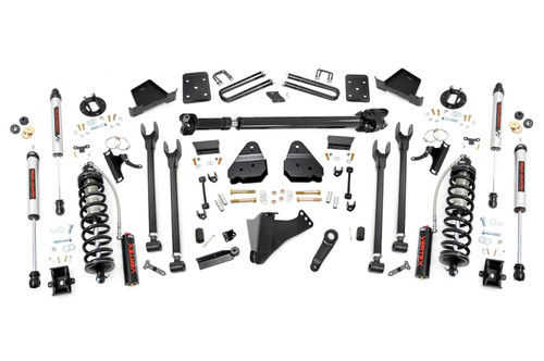 Rough Country 56058 - 6 Inch Lift Kit  - 4-Link  - D/S  - C/O V2 - Ford F-250/F-350 Super Duty (17-22)