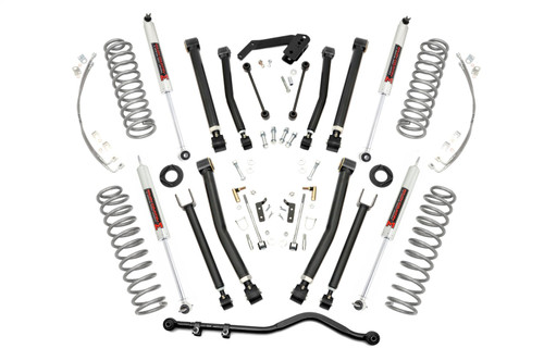 Rough Country 67440 - 4 Inch Lift Kit - X-Series - M1 - Jeep Wrangler Unlimited 2WD/4WD (2007-2018)