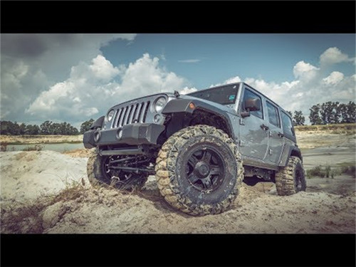 Rough Country 69440 - 3.5 Inch Lift Kit - M1 - Jeep Wrangler Unlimited 2WD/4WD (2007-2018)