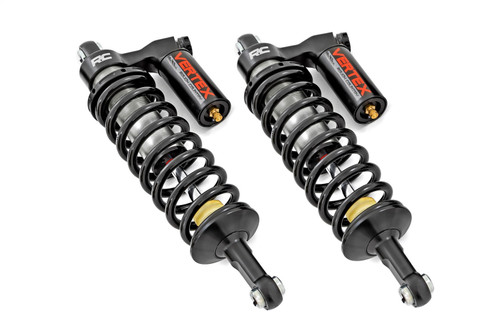 Rough Country 789004 - Vertex Rear Coil Over Shock Pair - Adjustable - Can-Am Defender HD 5/HD 8/HD 9