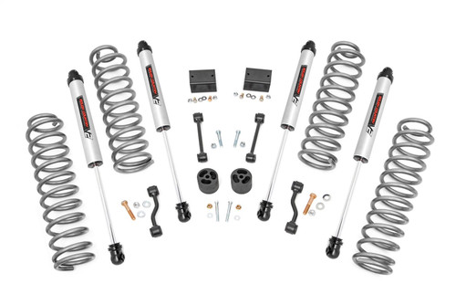 Rough Country 79670 - 2.5 Inch Lift Kit - Coils - V2 - Jeep Wrangler JL 4WD (2024)