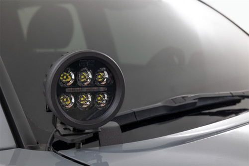 Rough Country 81080 - LED Light Kit - Ditch Mount - 2 inch Spectrum Pair - Spot - Toyota Tacoma (16-23)