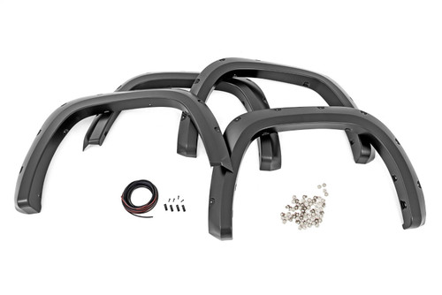 Rough Country F-T11413-4X4 - Pocket Fender Flares - 4X4 Smoked Mesquite - Toyota Tundra 2WD/4WD (2022-2025) Rough Country F-T11413-4X4 - Pocket Fender Flares - 4X4 Smoked Mesquite - Toyota Tundra 2WD/4WD (2022-2025)