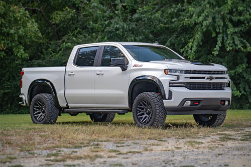Rough Country HS10010-GA0 - Hood Scoop - GA0 North Sky Blue - 2019-2024 Silverado 1500