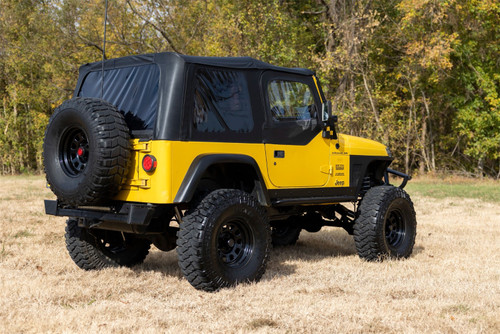 Rough Country RC51-7450 - Steel Wheel - Black - 17x9 - 5x4.5 - 3.30 Bore - +0mm