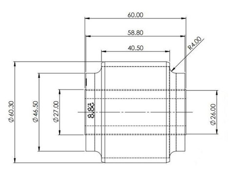 Superpro SPF5513K - Trailing Arm-to-Differential Mount Bushing Kit
