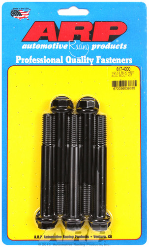ARP 617-4000 - 1/2-13 in. Thread, 4.00 in 8740 Chromoly Bolts - Set of 5