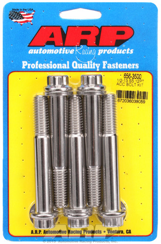 ARP 656-3500 - 1/2-13 in. Thread, 3.50 in 12 Point Bolts