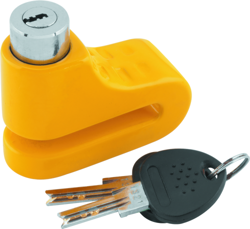 BikeMaster 132247 - Bully Lock Disc Lock 5.5mm - Yellow