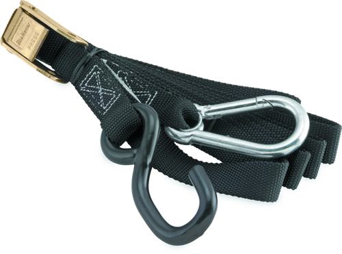 BikeMaster 100537 - Tiedown Carabiner Softhook - Black