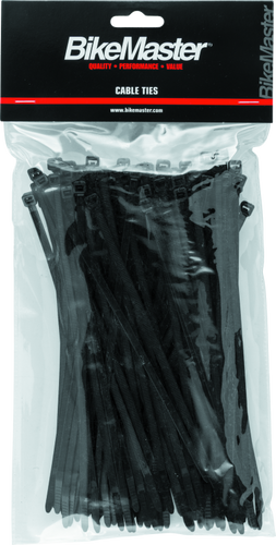 BikeMaster 151674 - 7.5in Cable Ties (Pack of 100) - Black