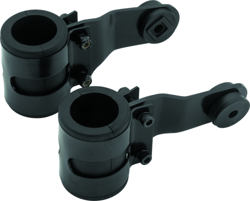 BikeMaster 152415 - 35mm Headlight Brackets - Black