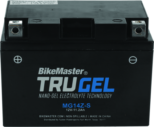 BikeMaster 780516 - TruGel Battery - MG14Z-S