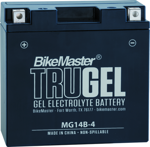 BikeMaster 780512 - TruGel Battery - MG14B-4