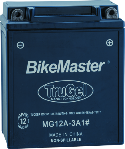 BikeMaster 780505 - TruGel Battery - MG12A-3A1