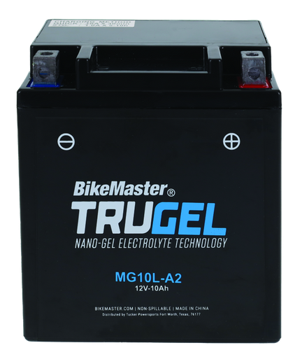 BikeMaster 780500 - TruGel Battery - MG10L-A2
