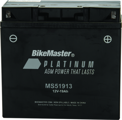BikeMaster 780754 - AGM Battery - MS51913