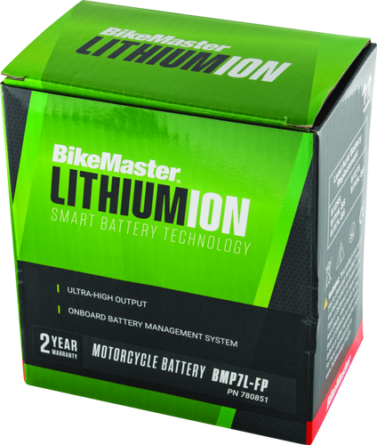 BikeMaster 780851 - Lithium Ion 2.0 Battery - BMP7L-FP