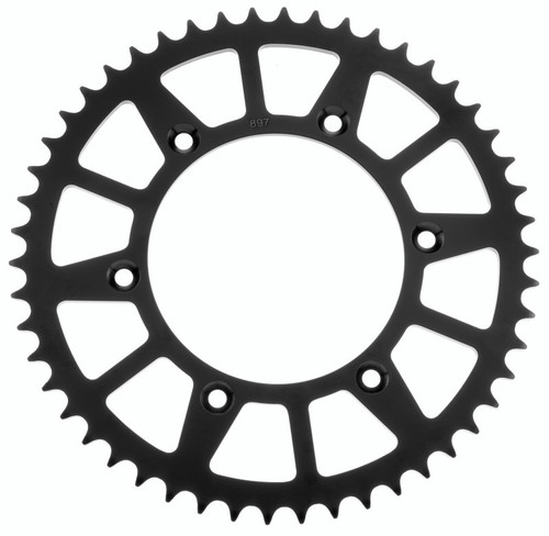 BikeMaster 965213 - Husaberg Rear Steel Sprocket 520 40T - Black