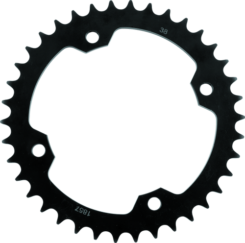 BikeMaster 965250 - Yamaha Rear Steel Sprocket 520 38T - Black