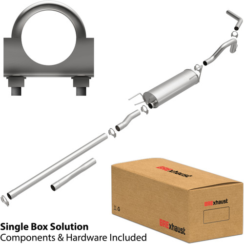 BRExhaust 106-0697 - Direct-Fit Replacement Exhaust System