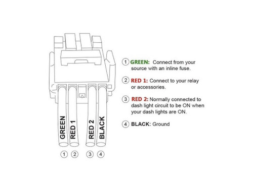 Cali Raised LED CR2384 - Small Style Toyota OEM Style Ditch Lights Switch