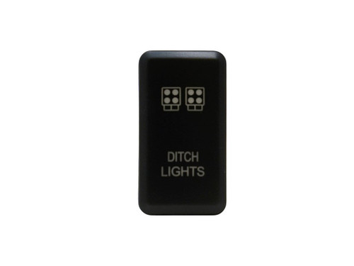 Cali Raised LED CR2392 - Toyota OEM Style Ditch Lights Switch Blue