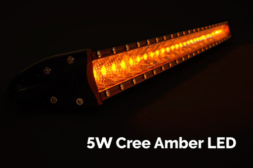 Cali Raised LED CR2310 - 32 Inch Slim Single Row Straight LED Light Bar 15000 Lumens Amber