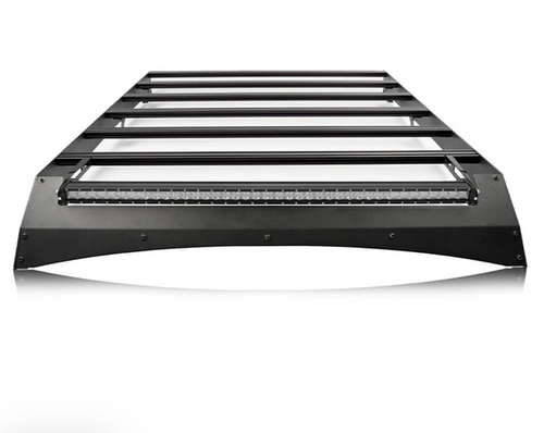 Cali Raised LED CR2994 - 2014-2021 Tundra Crew Max Premium Roof Rack - 43 in Dual Function Small Switch and Wiring No Switch Light Kit