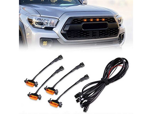 Cali Raised LED CR3689 - Cali Raised 16-23 Toyota Tacoma Trd Pro Grille Raptor Led Light Kit - W/ Add A Fuse