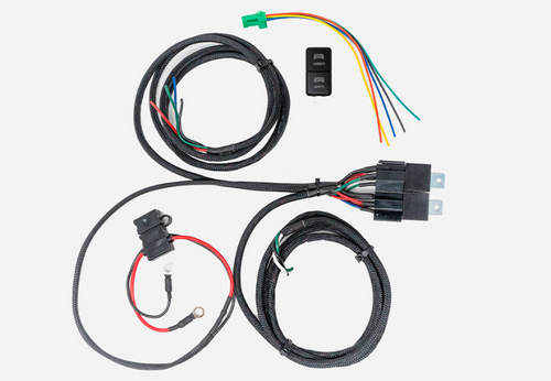 Cali Raised LED CR4122 - Cali Raised Wiring Harness For Dual Function Light Bar - Square Switch