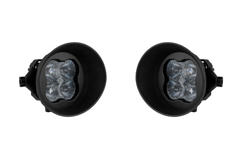 Diode Dynamics DD8012 - SS3 SAE/DOT Type TS Fog Light Kit Yellow (3000K) Max (38.5 watts) Yellow SAE Fog