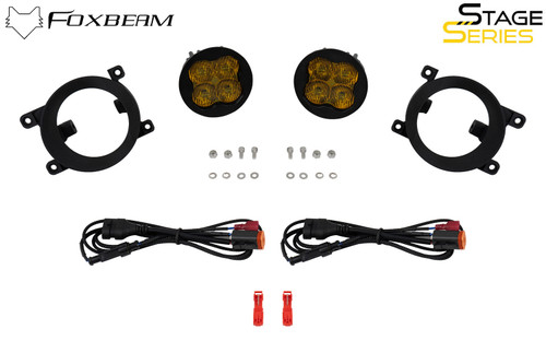 Diode Dynamics DD8051 - SS3 SAE/DOT Type Rav4 Fog Light Kit Yellow (3000K) Pro (36 watts) Yellow SAE Fog