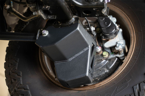 DV8 Offroad SPTT1-06 - 2024 Toyota Tacoma Rear Shock & Link Skid Plates