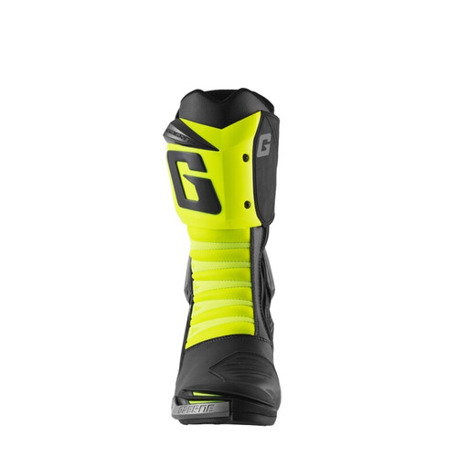 Gaerne 2460-019-7 - GP1 LS Boot Black/Fluorescent Yellow Size - 7