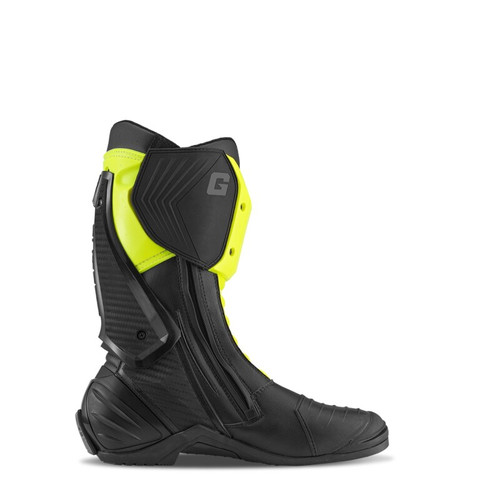 Gaerne 2460-019-13 - GP1 LS Boot Black/Fluorescent Yellow Size - 13