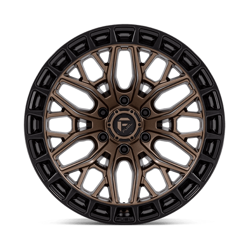 Fuel Wheels FC869ZB17905012N - Fc869 Sigma 17X9 Matte Bronze W/ Matte Black Lip